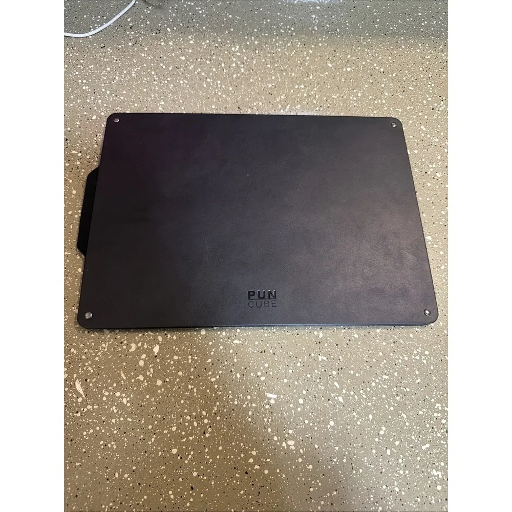 PUNCUBE Portable Lap Desk - with Retractable‎ Mouse Pad, Black